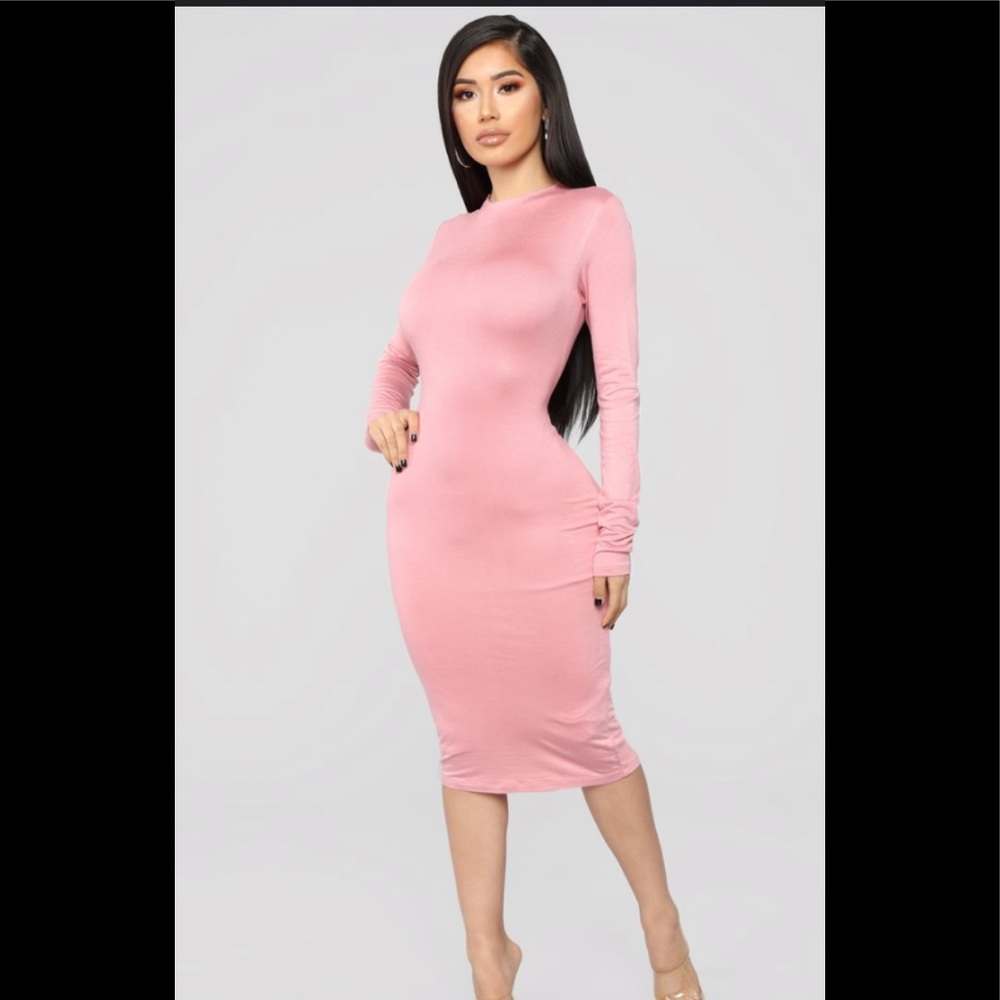 Knee length dress